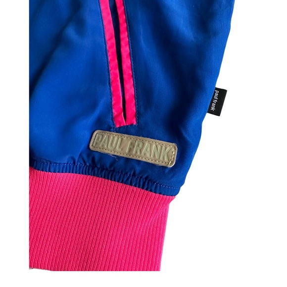 🩷🩵Paul Frank🩵🩷 bomber jacket 90s style XL kid core favorites , like new - Picture 3 of 8